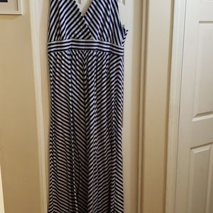 TORRID faux wrap maxi dress